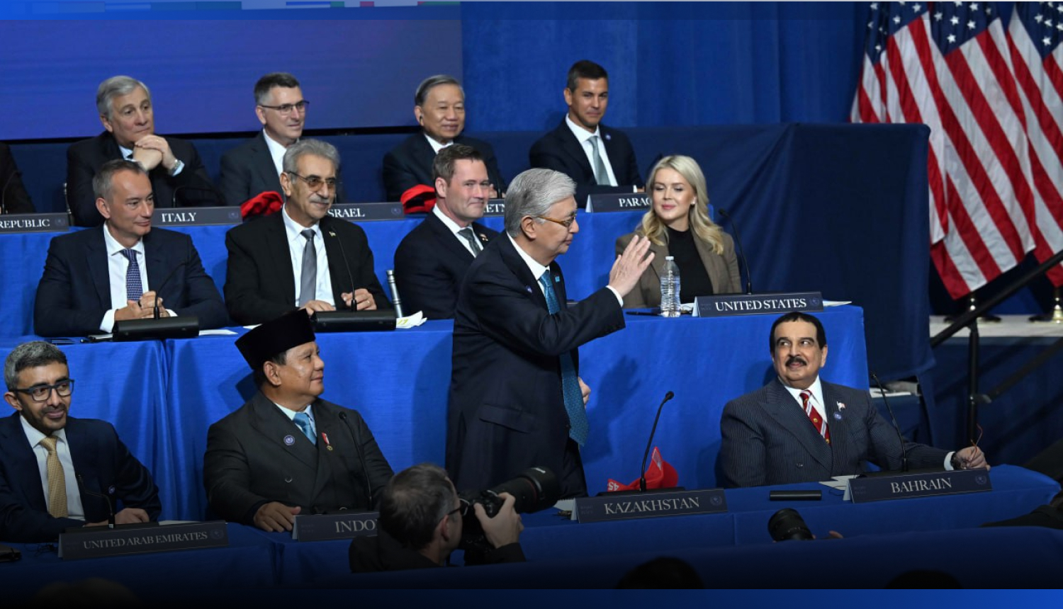 Image for Токаев выступил на инаугурационном заседании Совета мира в Вашингтоне